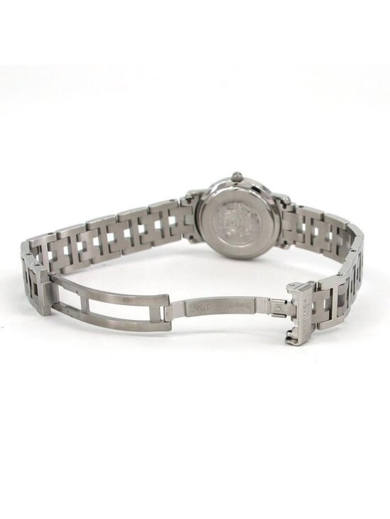 Hermes SS Quartz Watch Pink